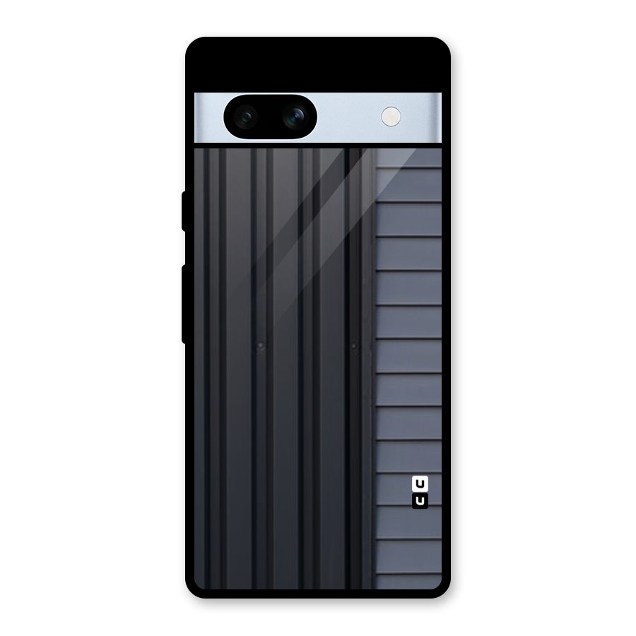 Vertical Horizontal Glass Back Case for Google Pixel 7a