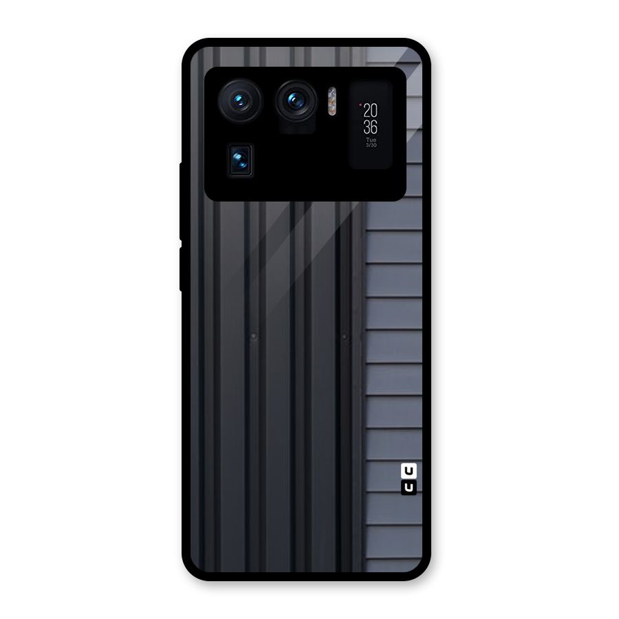 Vertical Horizontal Glass Back Case for Mi 11 Ultra