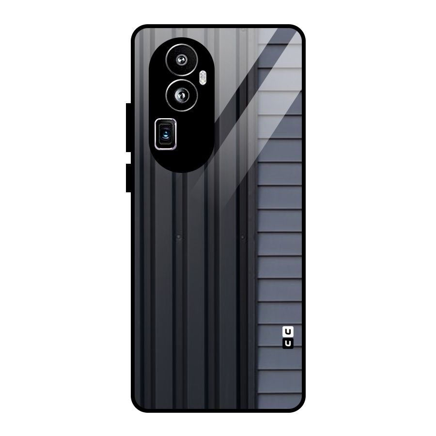 Vertical Horizontal Glass Back Case for Oppo Reno10 Pro Plus