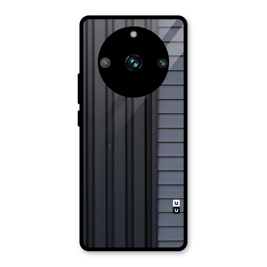 Vertical Horizontal Glass Back Case for Realme 11 Pro