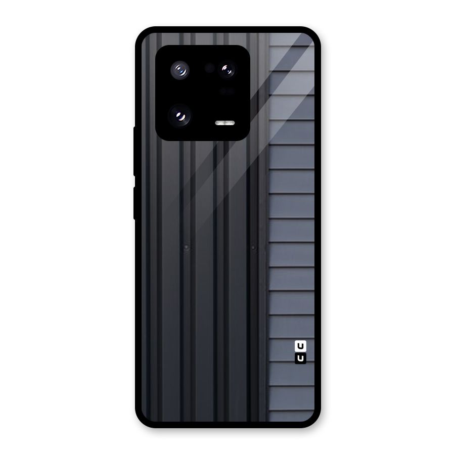 Vertical Horizontal Glass Back Case for Xiaomi 13 Pro