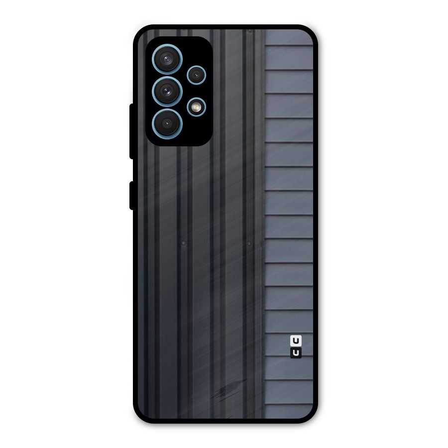 Vertical Horizontal Metal Back Case for Galaxy A32