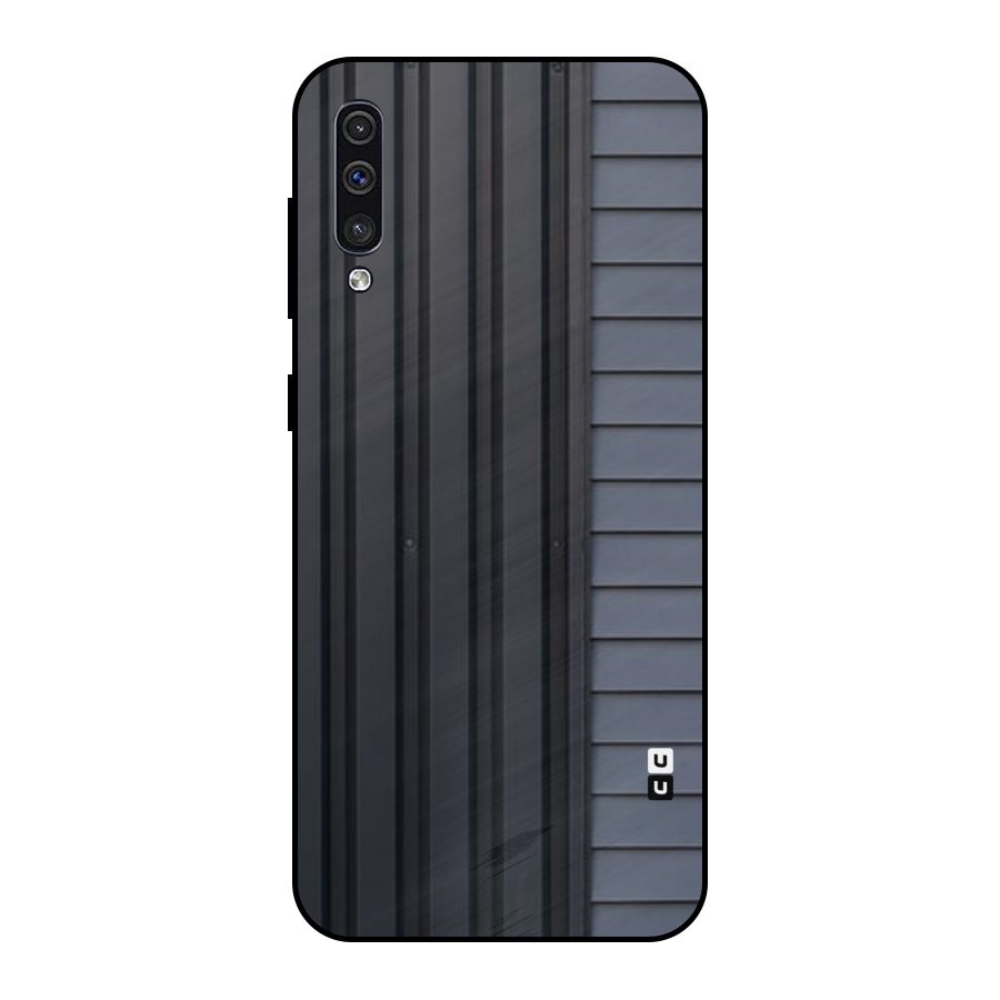 Vertical Horizontal Metal Back Case for Galaxy A50s
