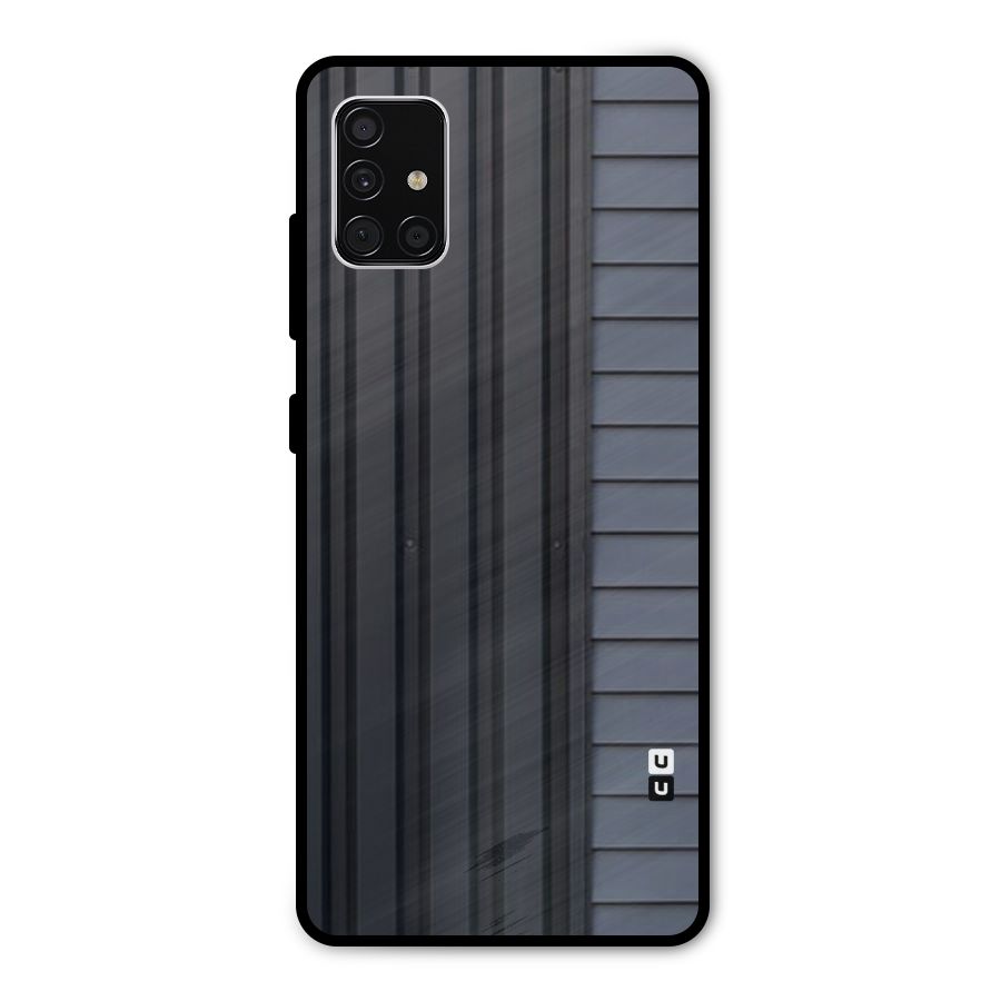 Vertical Horizontal Metal Back Case for Galaxy A51
