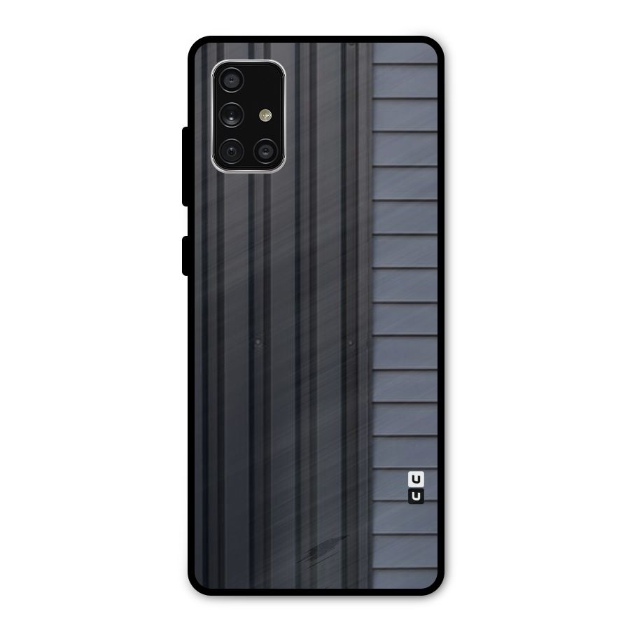Vertical Horizontal Metal Back Case for Galaxy A71
