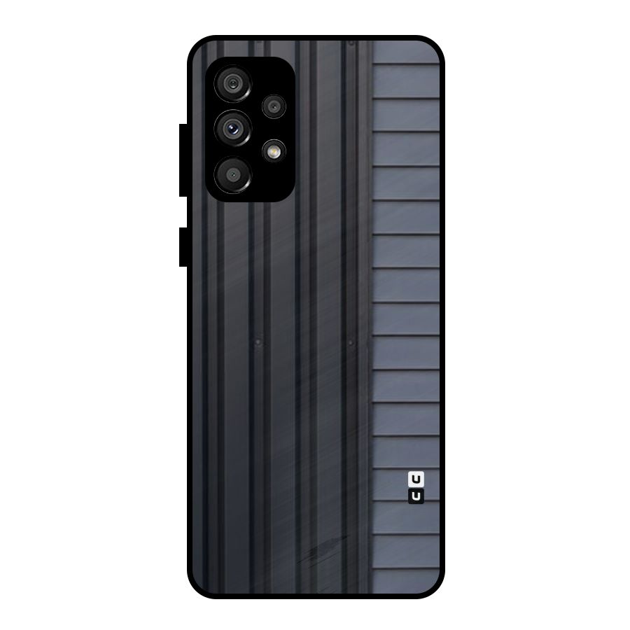Vertical Horizontal Metal Back Case for Galaxy A73 5G