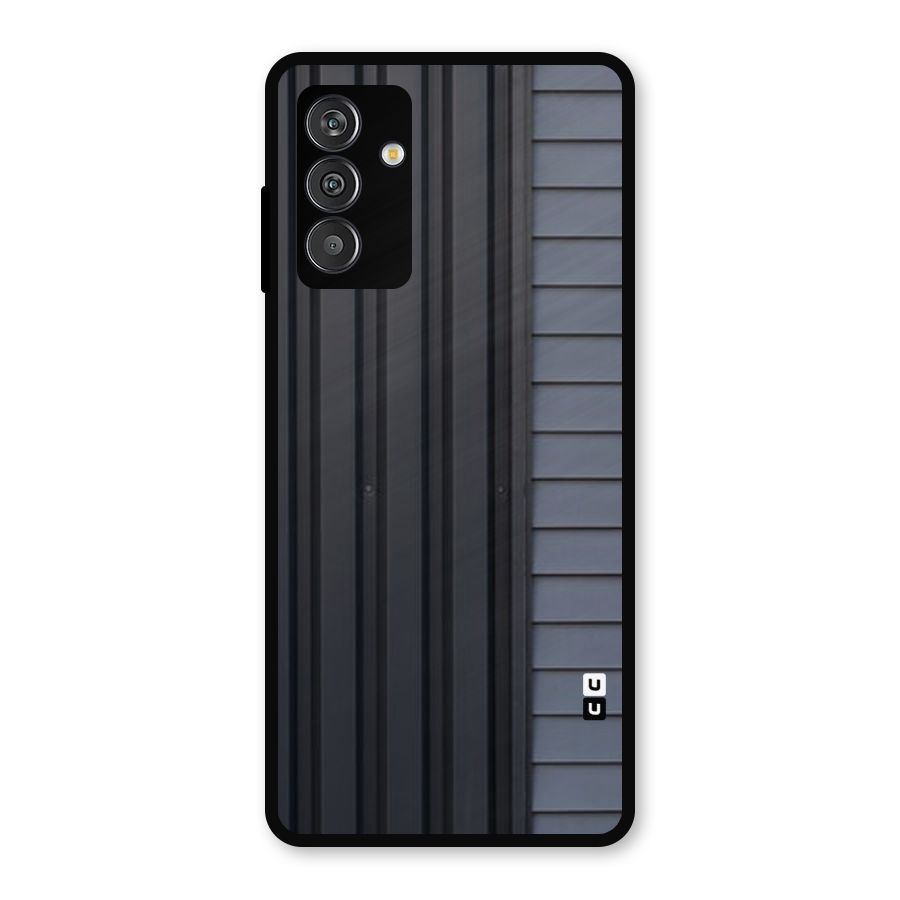 Vertical Horizontal Metal Back Case for Galaxy F13