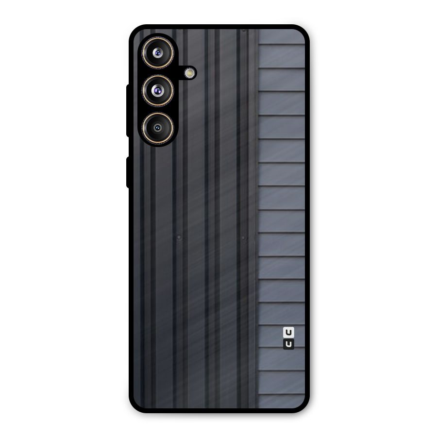 Vertical Horizontal Metal Back Case for Galaxy F55
