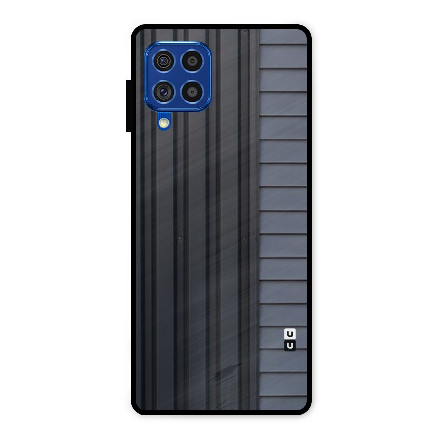 Vertical Horizontal Metal Back Case for Galaxy F62