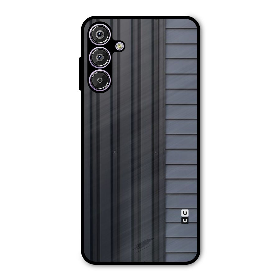 Vertical Horizontal Metal Back Case for Galaxy M15