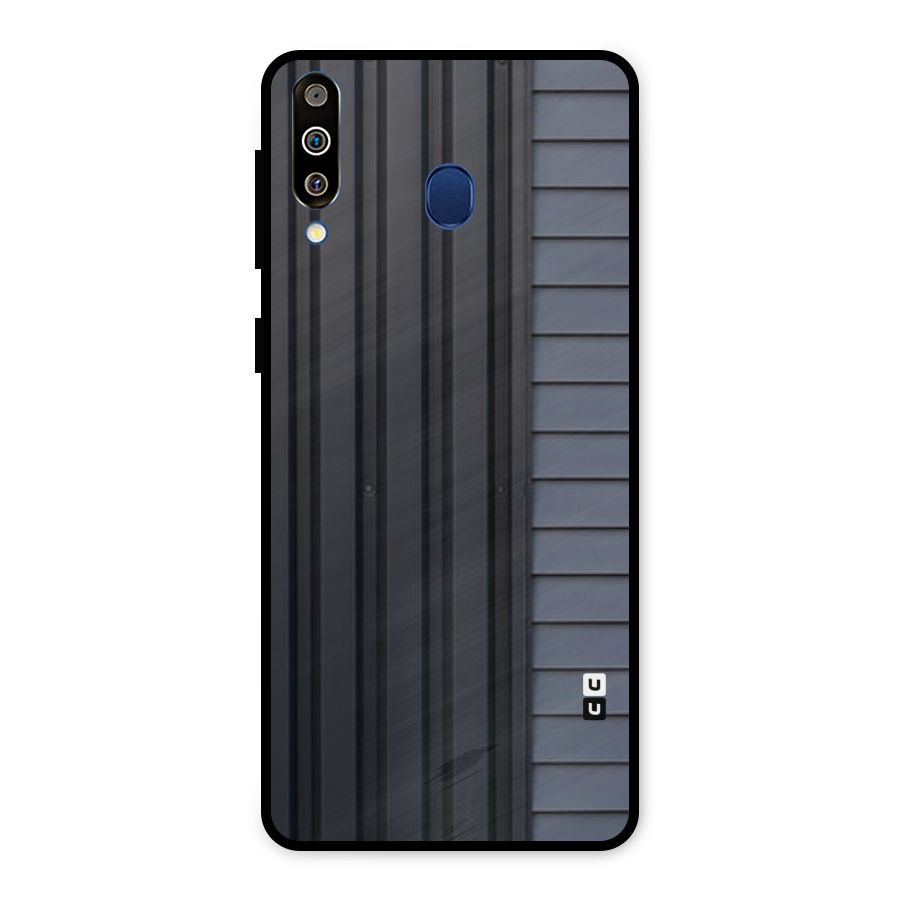 Vertical Horizontal Metal Back Case for Galaxy M30