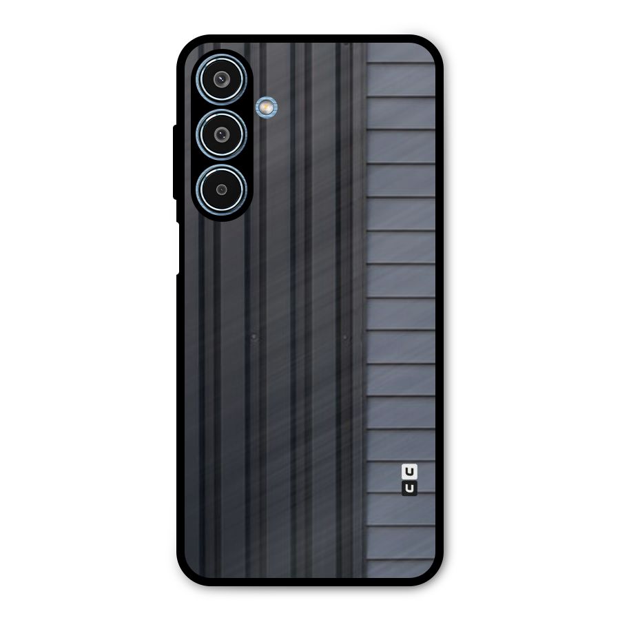 Vertical Horizontal Metal Back Case for Galaxy M35
