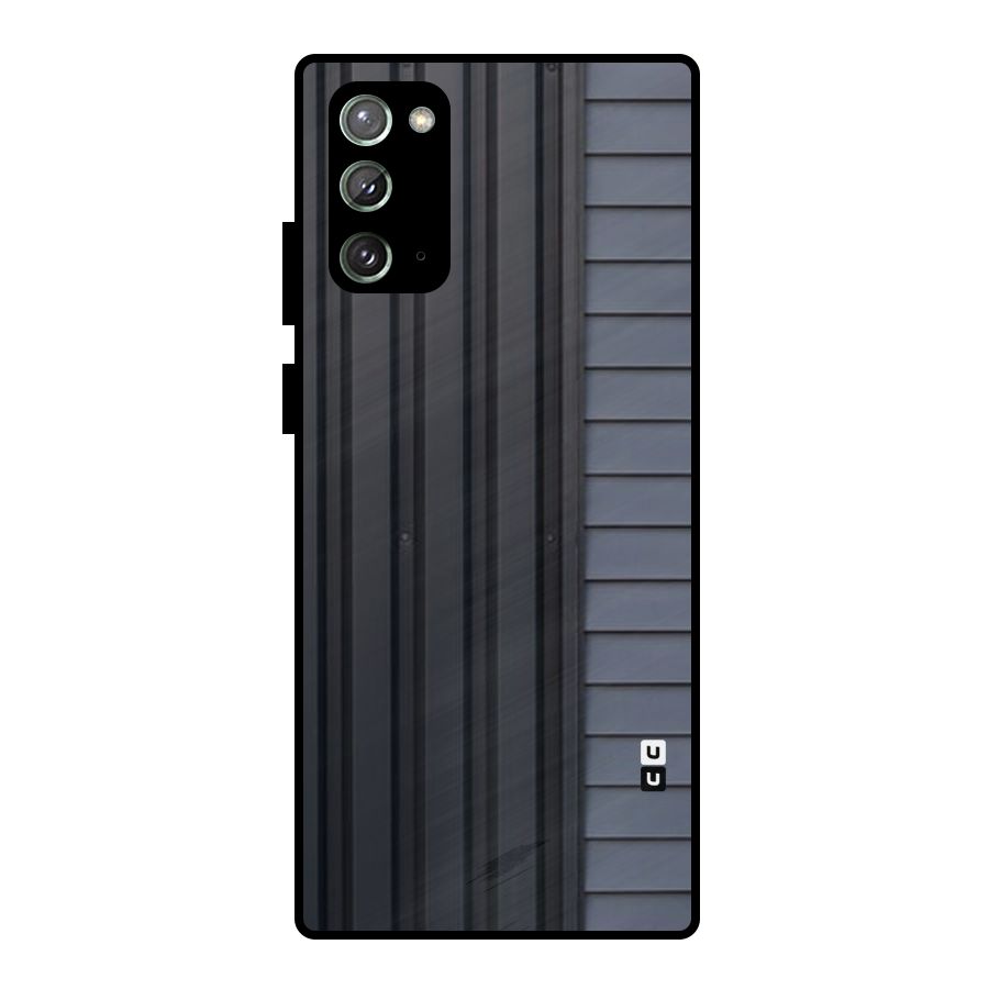 Vertical Horizontal Metal Back Case for Galaxy Note 20