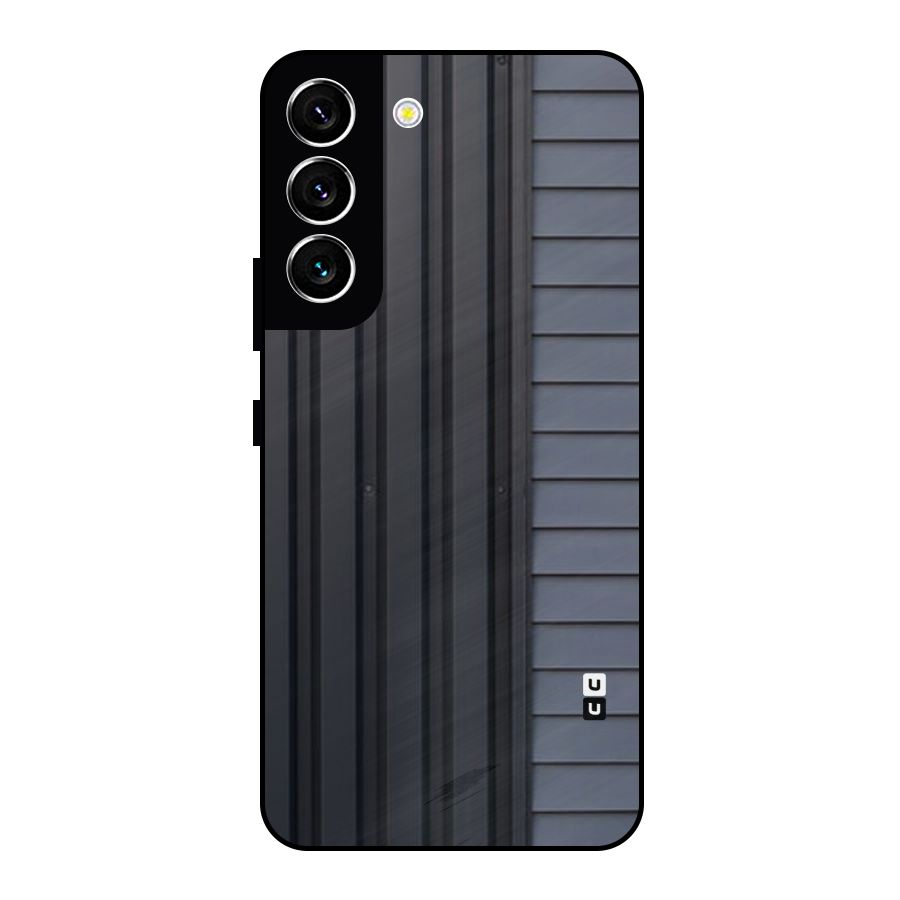 Vertical Horizontal Metal Back Case for Galaxy S22 5G