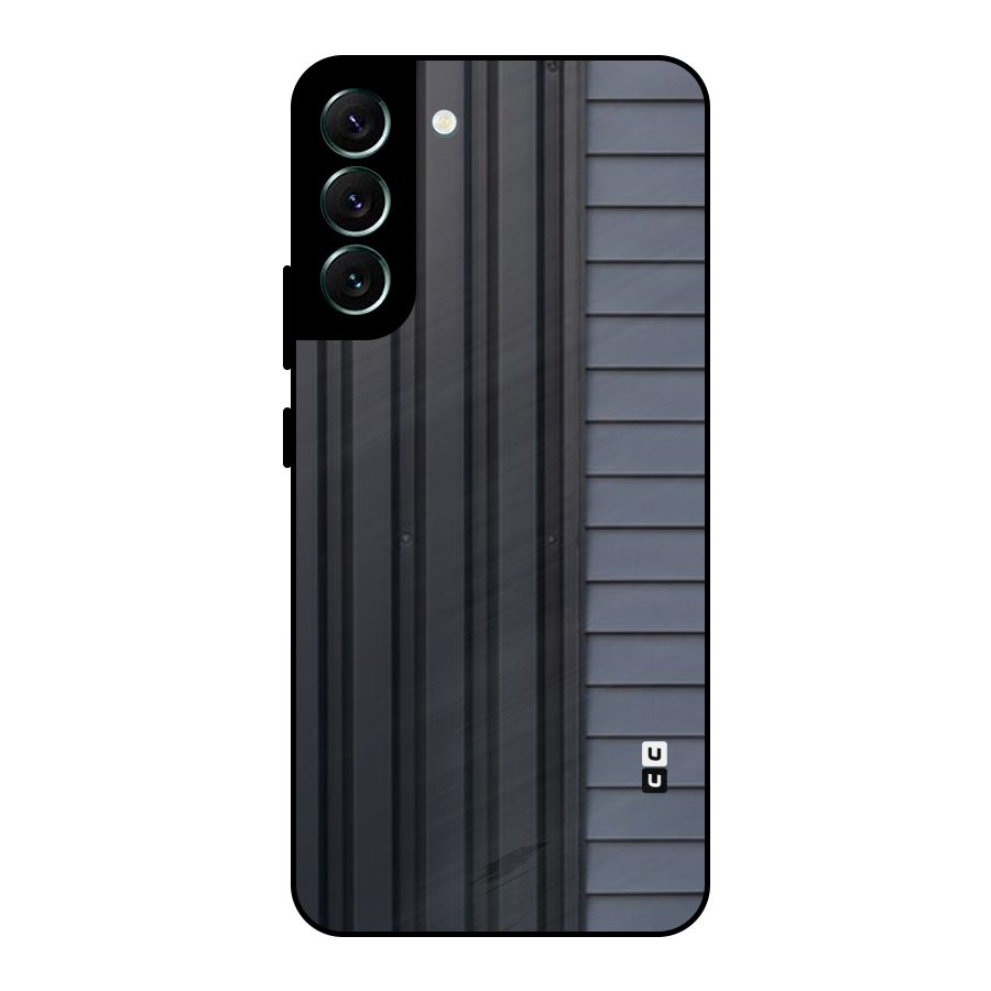 Vertical Horizontal Metal Back Case for Galaxy S22 Plus 5G