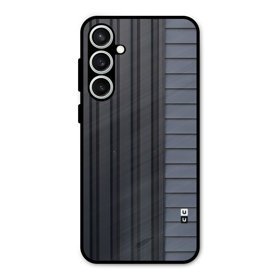 Vertical Horizontal Metal Back Case for Galaxy S23 FE
