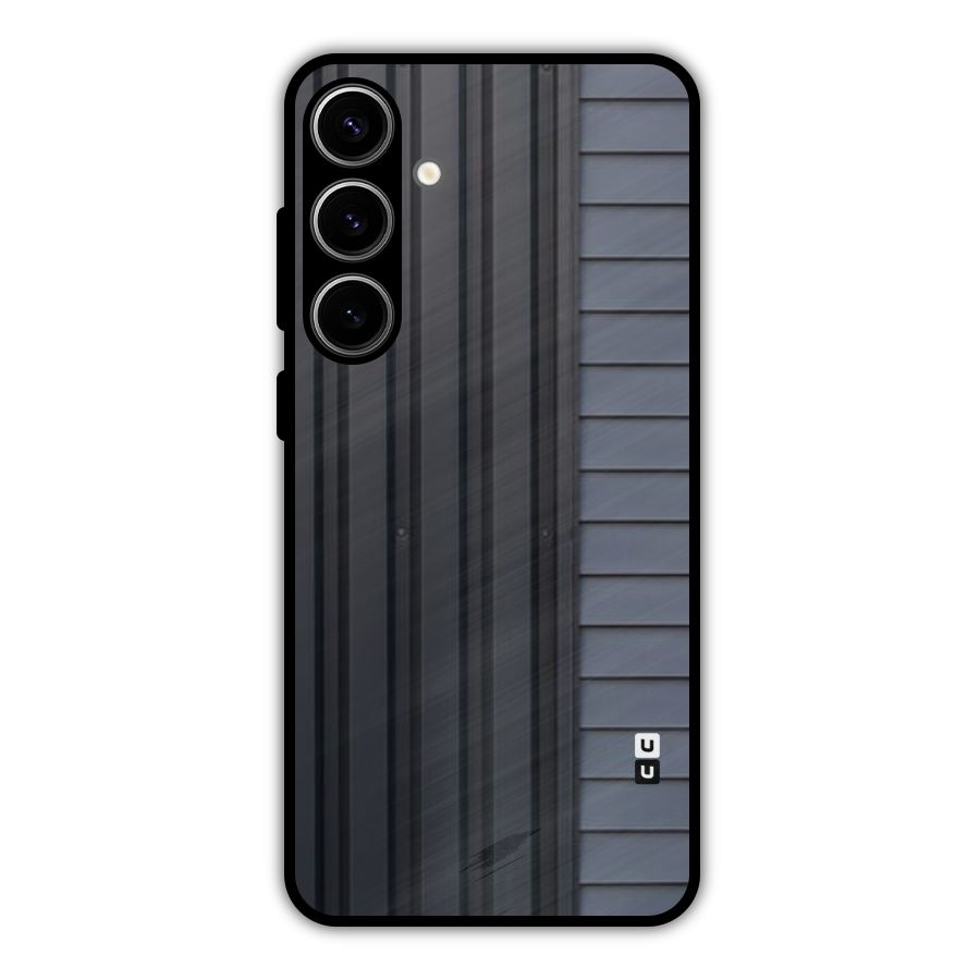 Vertical Horizontal Metal Back Case for Galaxy S24 Plus