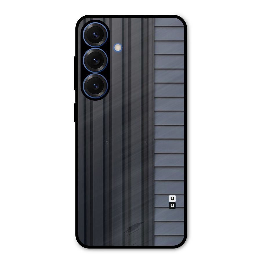 Vertical Horizontal Metal Back Case for Galaxy S25