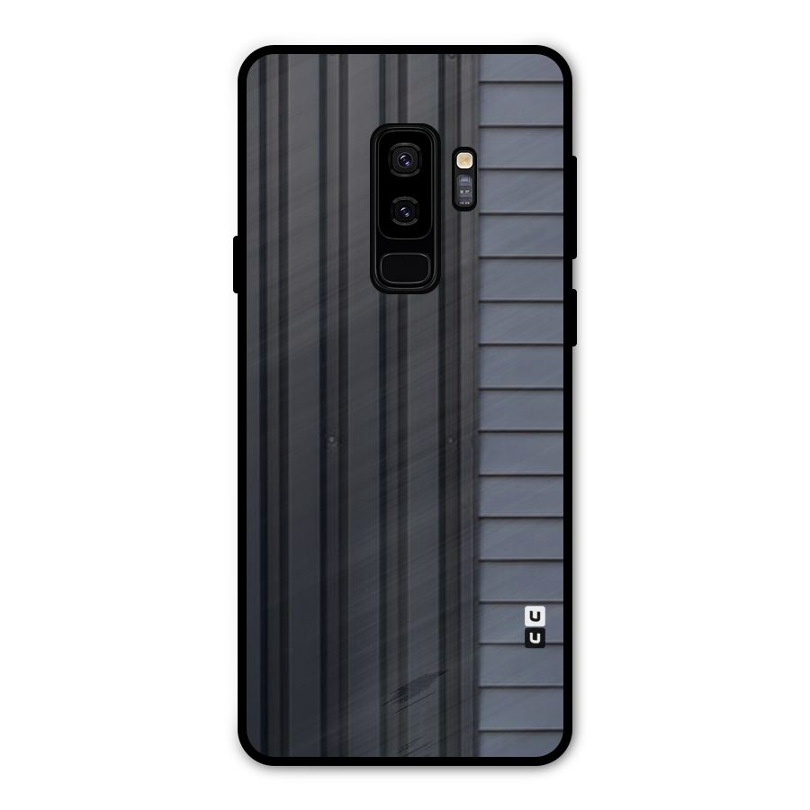 Vertical Horizontal Metal Back Case for Galaxy S9 Plus