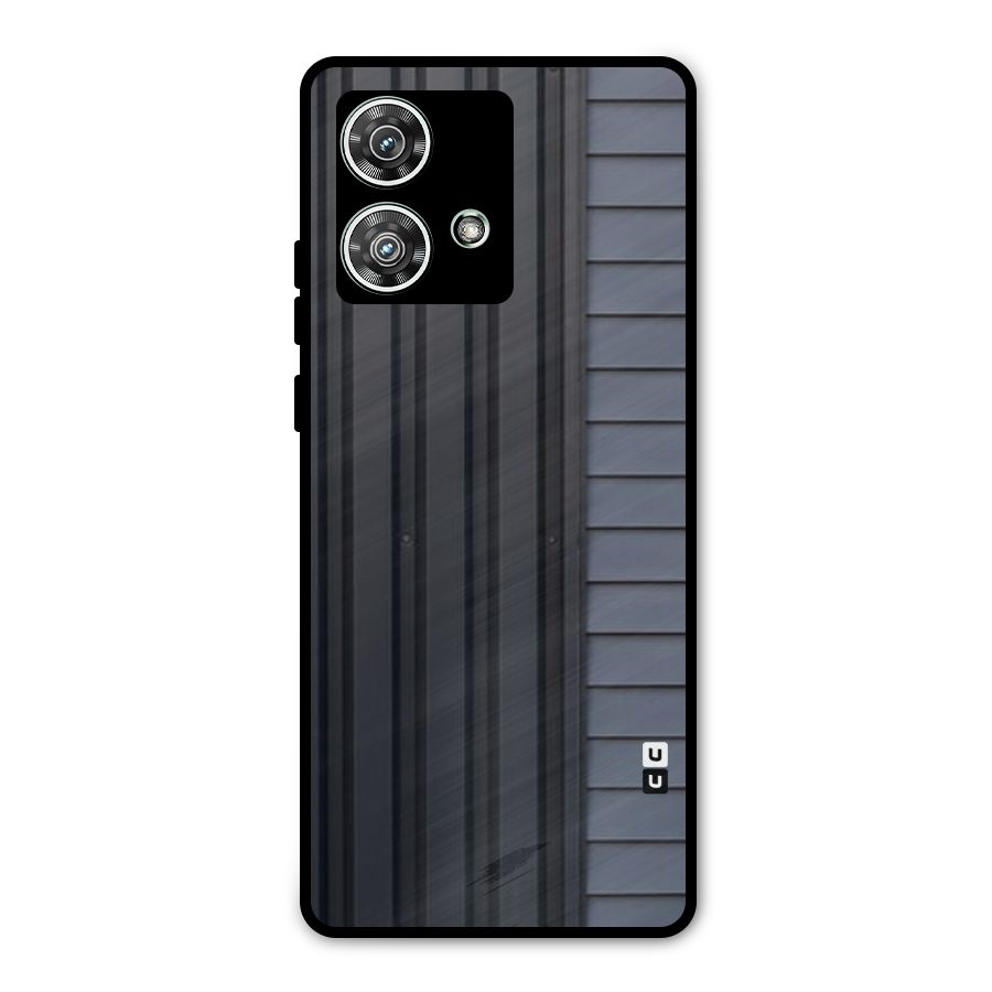 Vertical Horizontal Metal Back Case for Motorola Edge 40 Neo