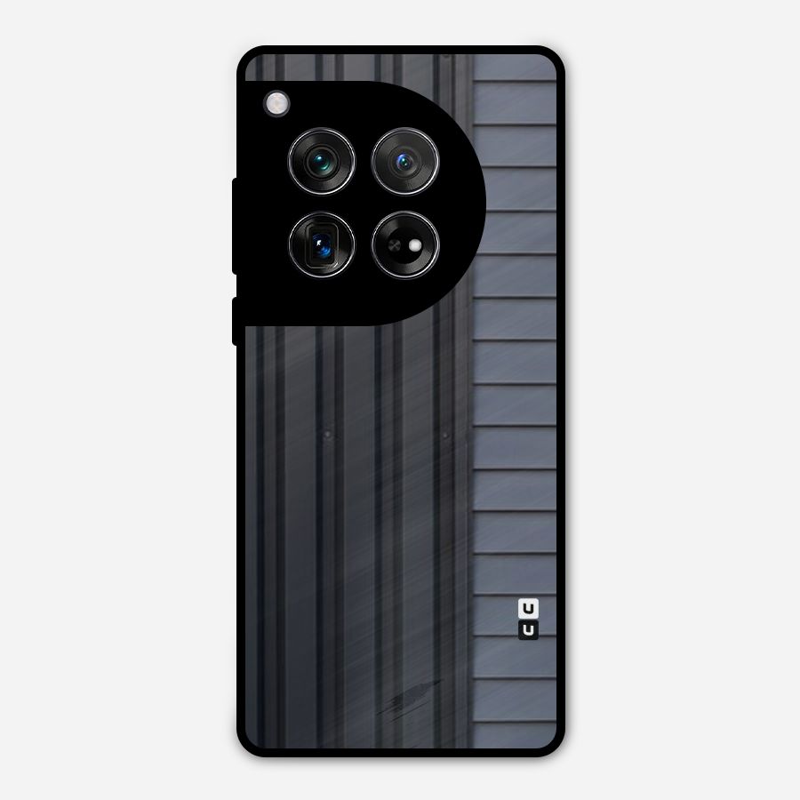 Vertical Horizontal Metal Back Case for OnePlus 12