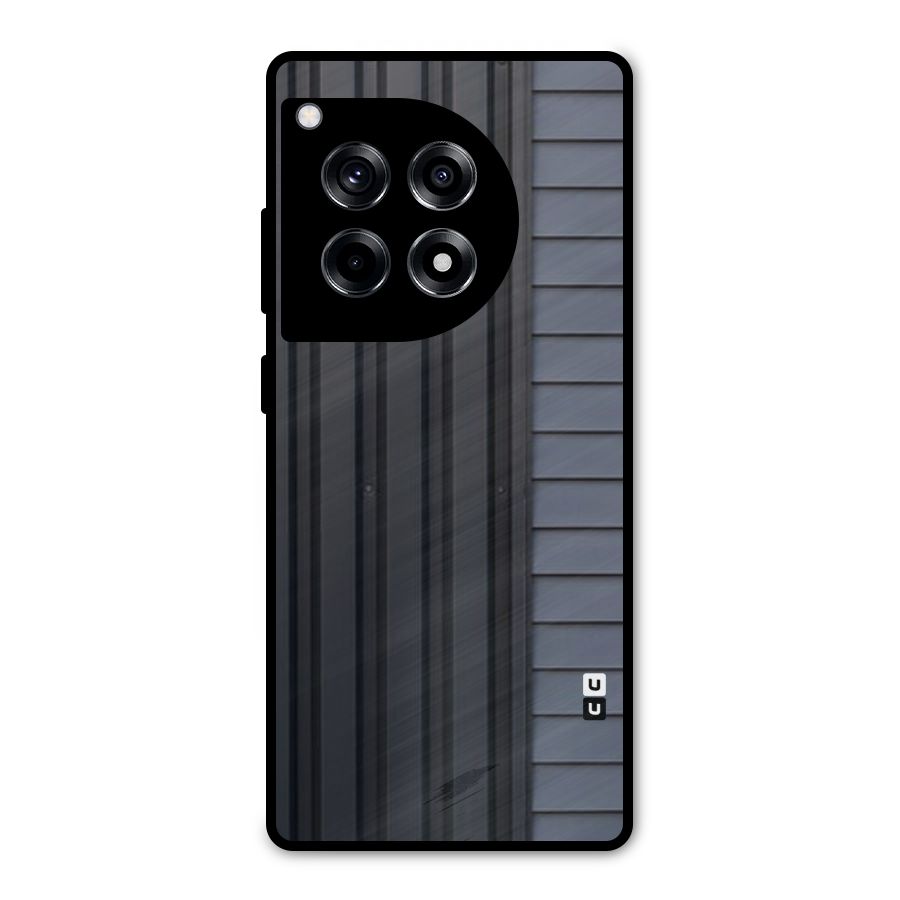 Vertical Horizontal Metal Back Case for OnePlus 12R