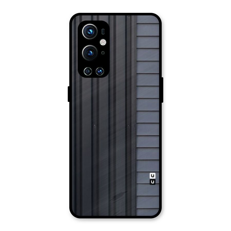 Vertical Horizontal Metal Back Case for OnePlus 9 Pro