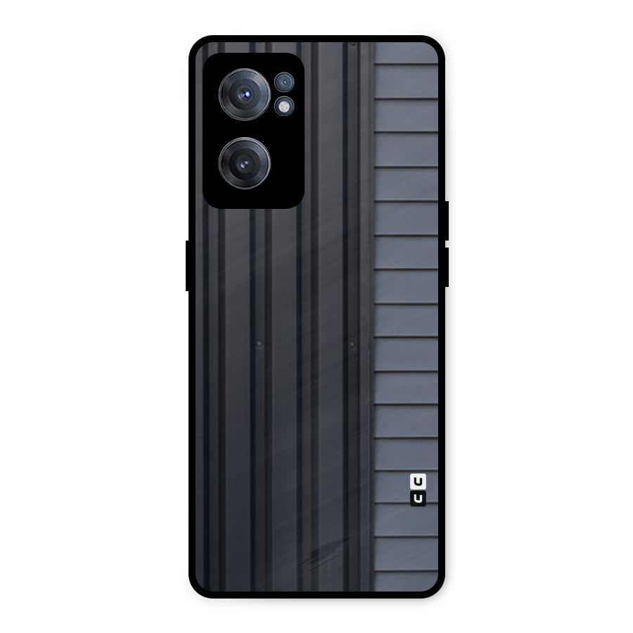 Vertical Horizontal Metal Back Case for OnePlus Nord CE 2 5G