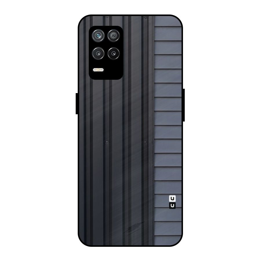 Vertical Horizontal Metal Back Case for Realme 8 5G