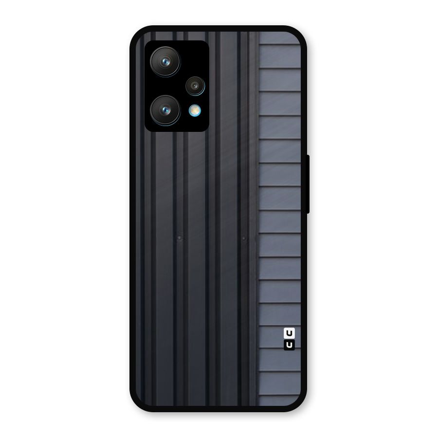 Vertical Horizontal Metal Back Case for Realme 9 Pro Plus 5G