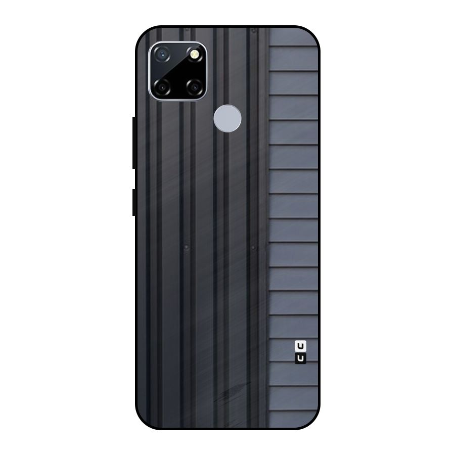 Vertical Horizontal Metal Back Case for Realme Narzo 20