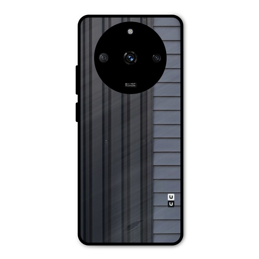 Vertical Horizontal Metal Back Case for Realme Narzo 60 5G