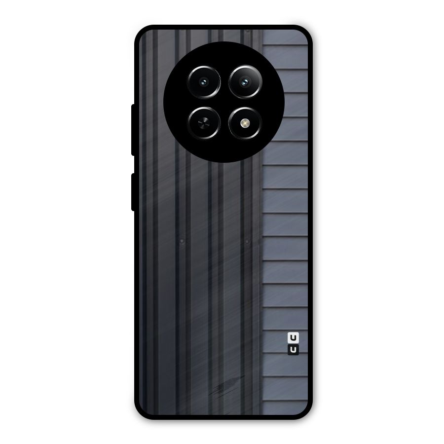 Vertical Horizontal Metal Back Case for Realme Narzo N65