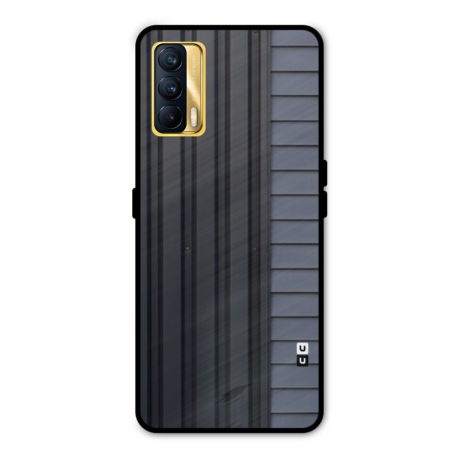 Vertical Horizontal Metal Back Case for Realme X7