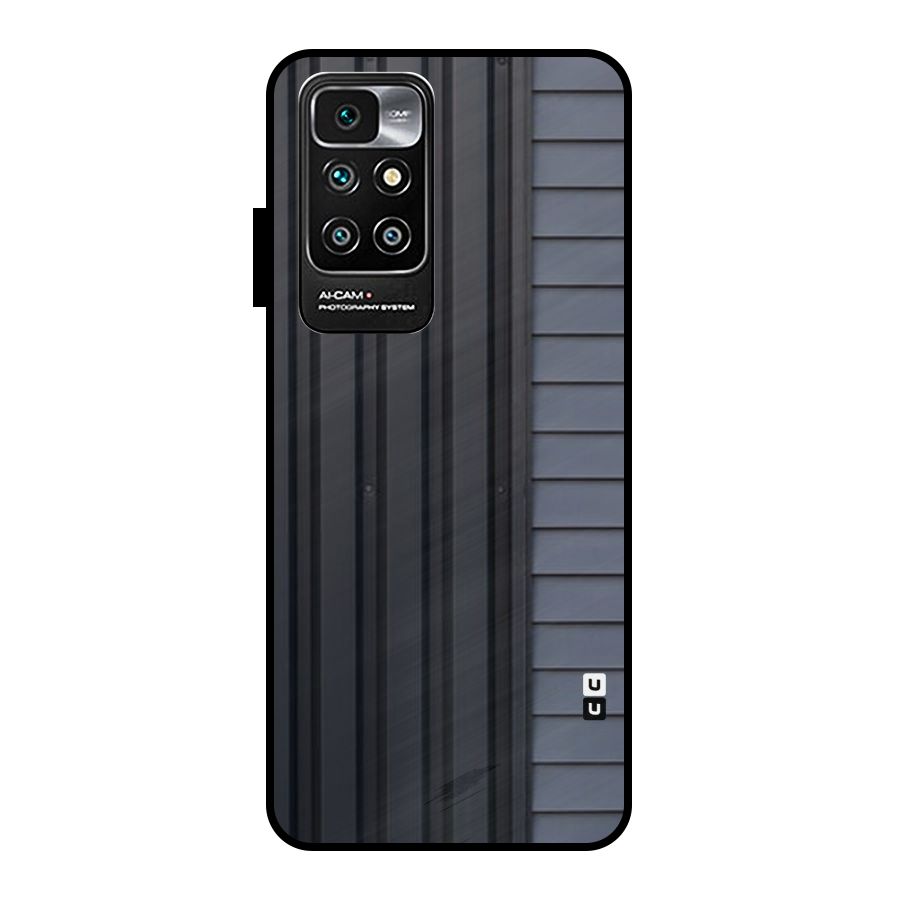 Vertical Horizontal Metal Back Case for Redmi 10 Prime