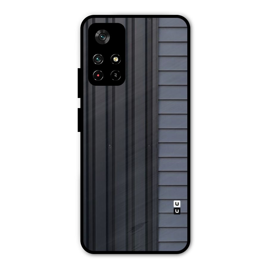 Vertical Horizontal Metal Back Case for Redmi Note 11T 5G