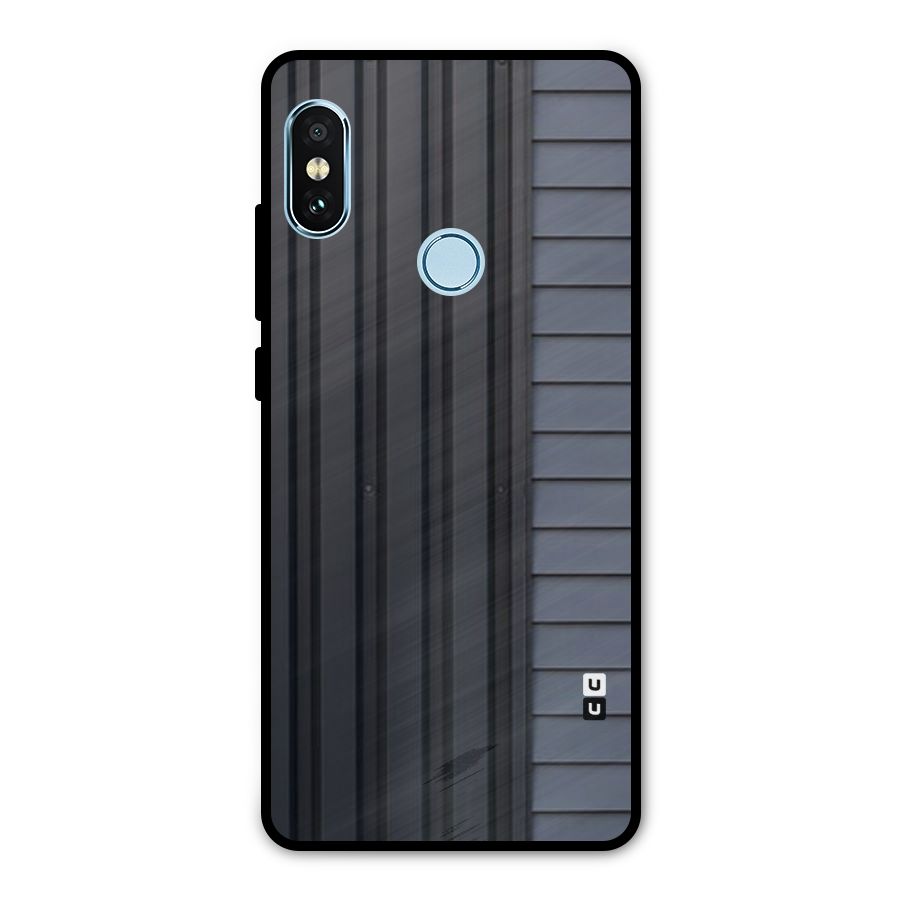 Vertical Horizontal Metal Back Case for Redmi Note 5 Pro