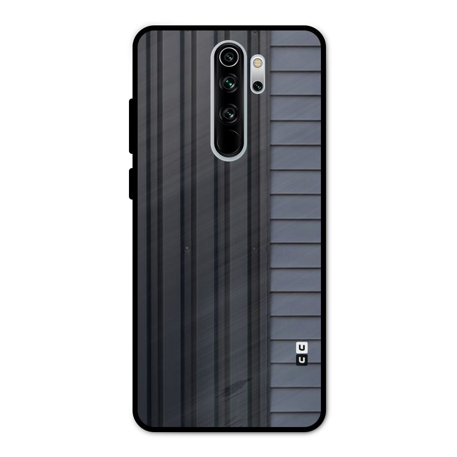 Vertical Horizontal Metal Back Case for Redmi Note 8 Pro