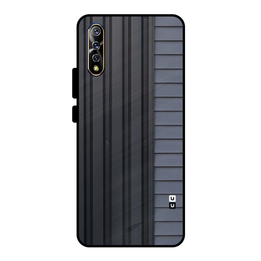Vertical Horizontal Metal Back Case for Vivo S1