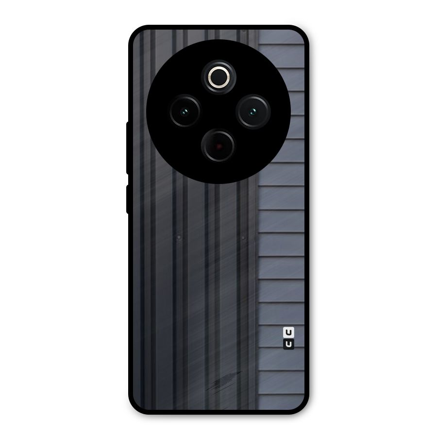 Vertical Horizontal Metal Back Case for Vivo T4