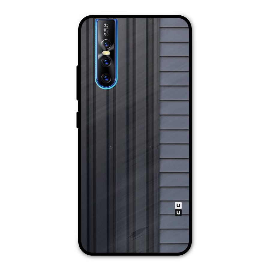 Vertical Horizontal Metal Back Case for Vivo V15 Pro