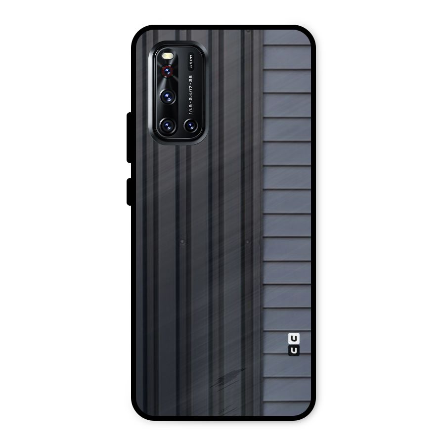 Vertical Horizontal Metal Back Case for Vivo V19