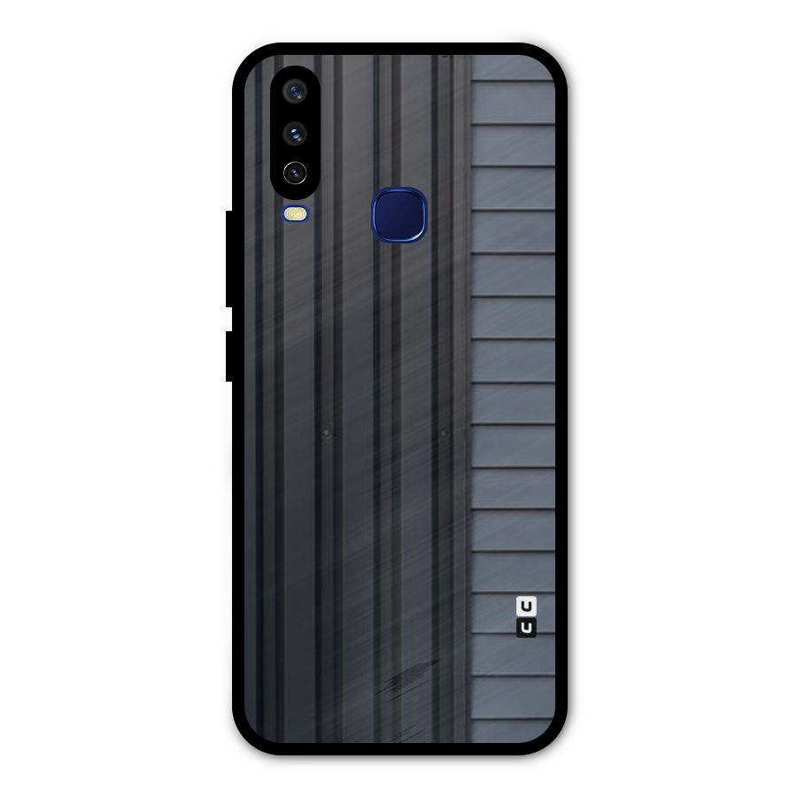 Vertical Horizontal Metal Back Case for Vivo Y12