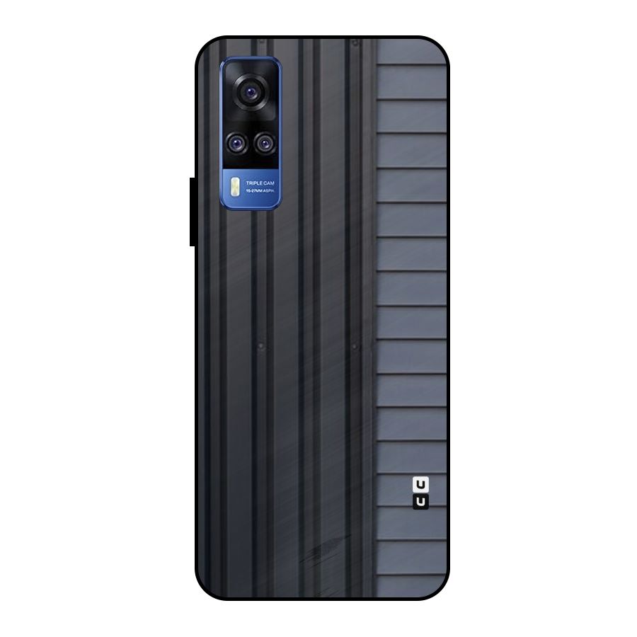 Vertical Horizontal Metal Back Case for Vivo Y51