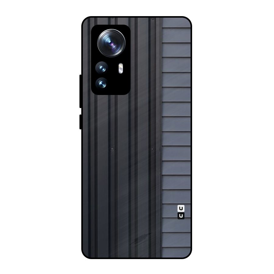 Vertical Horizontal Metal Back Case for Xiaomi 12 Pro