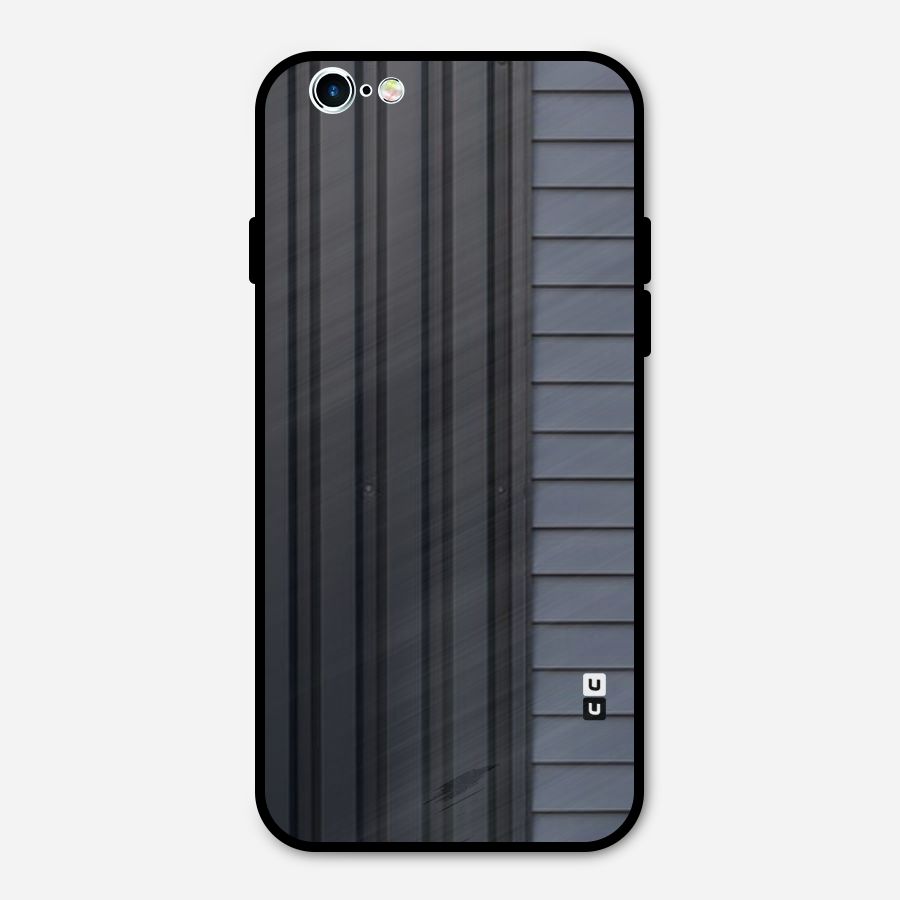 Vertical Horizontal Metal Back Case for iPhone 6 6s