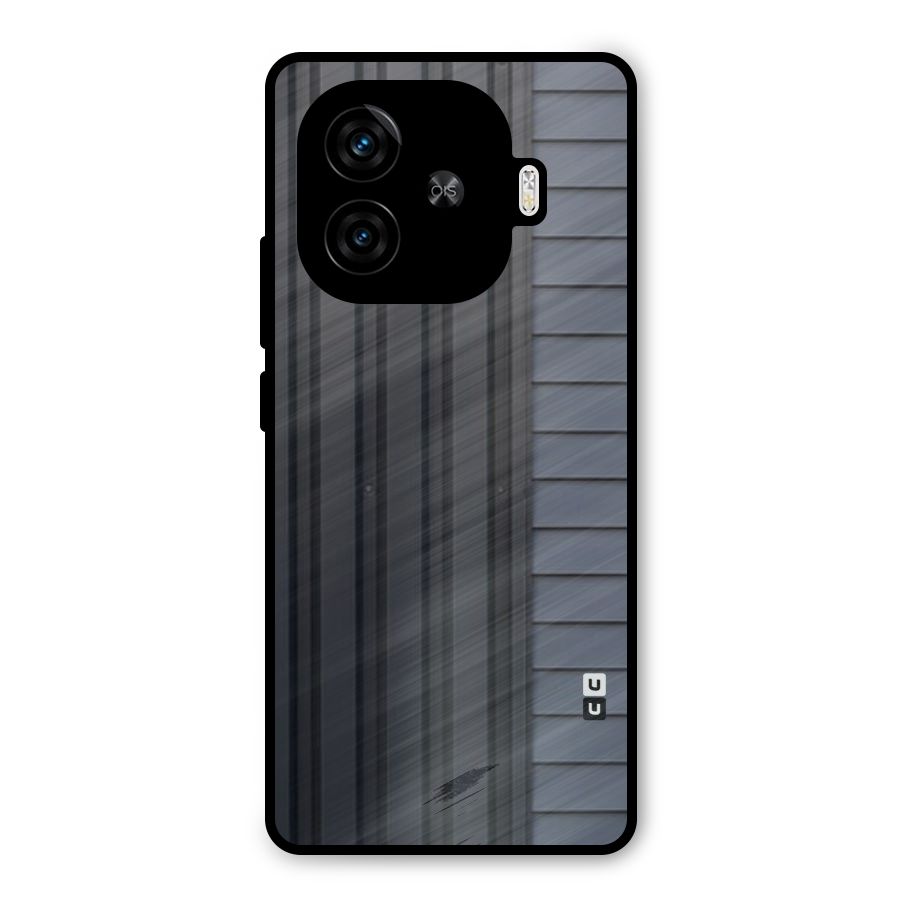 Vertical Horizontal Metal Back Case for iQOO Neo 10R