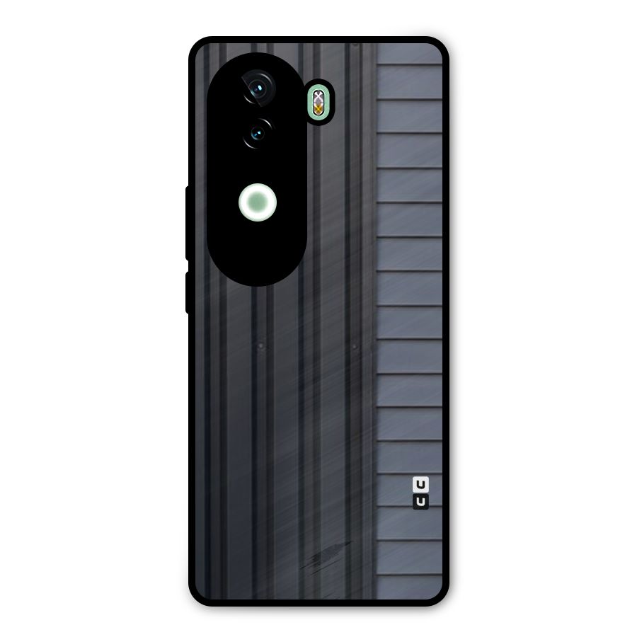 Vertical Horizontal Metal Back Case for iQOO Z9s