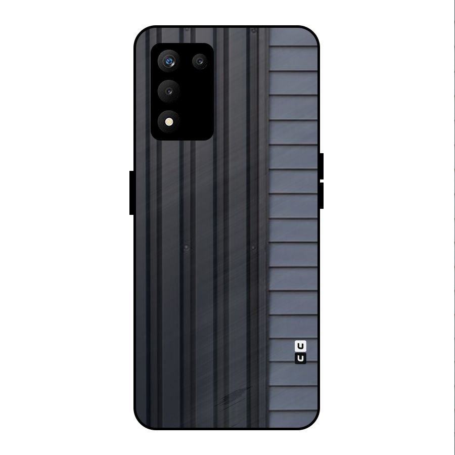Vertical Horizontal Metal Back Case for realme 9 5G SE