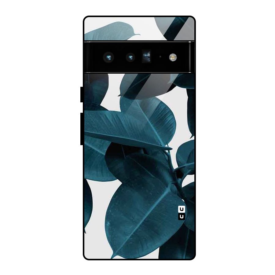 Very Aesthetic Leafs Glass Back Case for Google Pixel 6 Pro